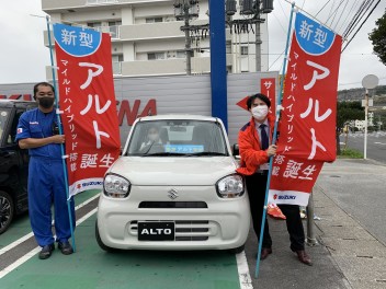 新型アルト来たぁぁぁぁぁぁぁ！